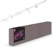 Philips-SADA 4xLED RGB  Stmievateľné svietidlo do lištového systému Hue LED RGB/20,8W/230V