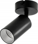 BERGE LED stropné svietidlo VIKI SILVER - 1xGU10 - čierne