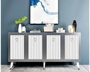 Skrinka Vopula (biela + strieborná) . Akcia -19%. Vlastná spoľahlivá doprava až k Vám domov. 1093476