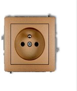 DGP-1Z Zásuvka jednoduchá s uzemnením