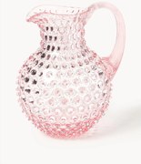 Ručne fúkaný džbán Hobnail, 2 l