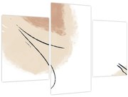 Obraz - Biela abstrakcia (90x60 cm)