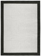 Kusový koberec Twin-Wendeteppiche 103105 creme schwarz – na von aj na doma, 80x150, čiernobiela, chodba / predsieň, Hanse Home