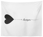 Sablio Deka Love you: 150x120 cm