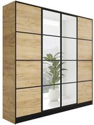 Skriňa Eden 4d 207 Dub Craft Zlatý 2