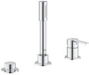 GROHE 19965001 - Vaňová trojotvorová batéria LINEARE lesklý chróm