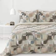 SATÉNOVÉ OBLIEČKY SPRING36 200X220 CM, 2 KS 70X80 CM VZOROVANÉ