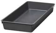 Goodhome Organizér do šuplíku, do kuchyně, příborník - NITAKI šedý plast 20 x 43 cm