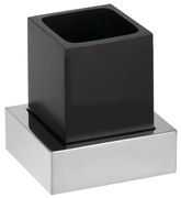 Sapho Sapho, X-STEEL pohár na postavenie, čierna, XS105B