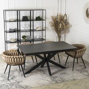 Rozkladací jedálenský stôl Corvus keramická doska 160-240cm