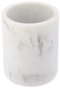 Kúpeľňový pohár Everist Marble, biela, 250 ml