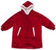 Ruhhy 26145 TV mikina s kapucňou XXL, červená