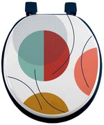 Záchodová doska 37 x 47 Color pop – douceur d'intérieur