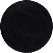 Protišmykový koberec ALPACA čierny kruh