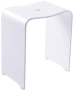 RIDDER Kúpeľňová stolička Trendy biela