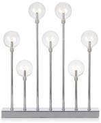 Svietnik v striebornej farbe Markslöjd Junior, výška 50 cm