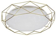 LED Stropné svietidlo SVEN LED/24W/230V zlatá