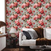 Fototapeta - Vzor s ružami (147x102 cm)