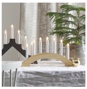 Eglo 410445 - Vianočný svietnik BEA 7xE10/3W/230V