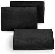RÝCHLOSCHNÚCI UTERÁK Z MIKROVLÁKNA AMY3 80X150 CM ČIERNA