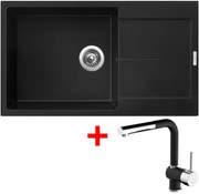 Akčný set Sinks ULTIMA 860 XXL Pureblack + batéria MIX 3 P GR