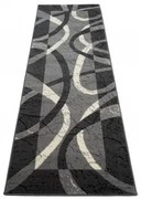 Koberec / Behúň CHEAP 3707A PP CRM tmavý sivý