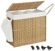 Ručne tkaný kôš na bielizeň LCB365N01