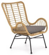 Záhradná stolička Ikaro, ratan