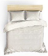 Krémovobiely bavlnený set prikrývky a obliečky na vankúš 240x260 cm Beste – Mijolnir