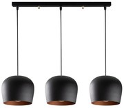 Čierne závesné svietidlo Berceste – Opviq lights