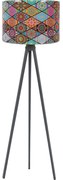 Stojacia lampa Mandala 136, sivá