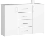 Komoda Torvi K 110,4 cm biela matná