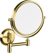 Bemeta Design RETRO zlato: Kozmetické zrkadlo, ø 140 mm, obojstranné - 106101698