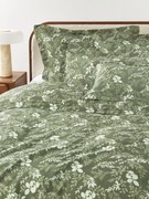 Obliečka na paplón's potlačou listov Pola