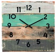 Drevené hodiny na chalupu DEDKO (nástenné hodiny) 12D40101