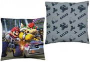 Obojstranný vankúš Super Mario a kráľ Koopa