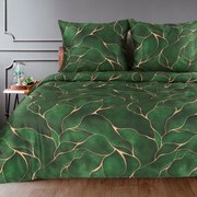 SATÉNOVÉ OBLIEČKY GIFT1 160X200 CM, 2 KS 70X80 CM VZOROVANÉ