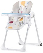 Kinderkraft - Detská jedálenská stolička YUMMY béžová/biela AG0319
