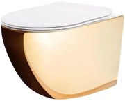 Závesná misa Carlo Mini Rimless gold/white