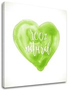 Obraz na stenu s textom Natural | rôzne rozmery