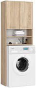 Kúpeľňová skrinka nad práčku FIN 2D sonoma