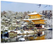 Obraz - Kinkakudži, Japonsko (90x60 cm)