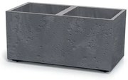 Kvetináč SIERRA CASE BETON EFFECT 77 cm, sivá, M