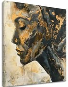 Elegantný obraz ženy Meditácia