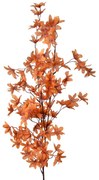Dekorácia umelá kvetina s oranžovými kvetmi - 15*7*112 cm