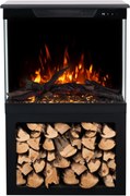 Elektrický krb Aflamo Tower 46 3D + Stand 750/1500 W