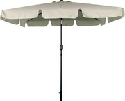 TRENDIE Záhradný slnečník 125x200 cm svetlo béžový