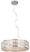 MAXLIGHT P0236 - Luster na lanku DIAMANTE 5xG9/42W/230V pr. 38 cm chróm