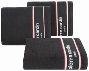 BAVLNENÝ UTERÁK PIERRE CARDIN KARL 50X90 CM ČIERNA