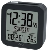Rádiom riadený budík JVD RB9370.2 s češtinou a inteligentným podsvietením